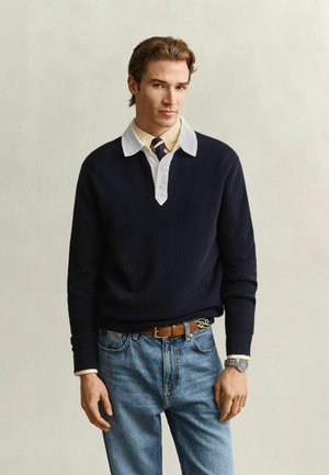 GANT, Langarmshirt - evening blue