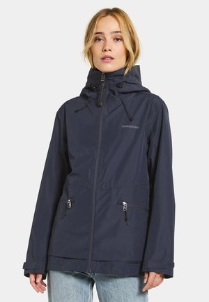 Didriksons TURVI - Veste imperméable - blue