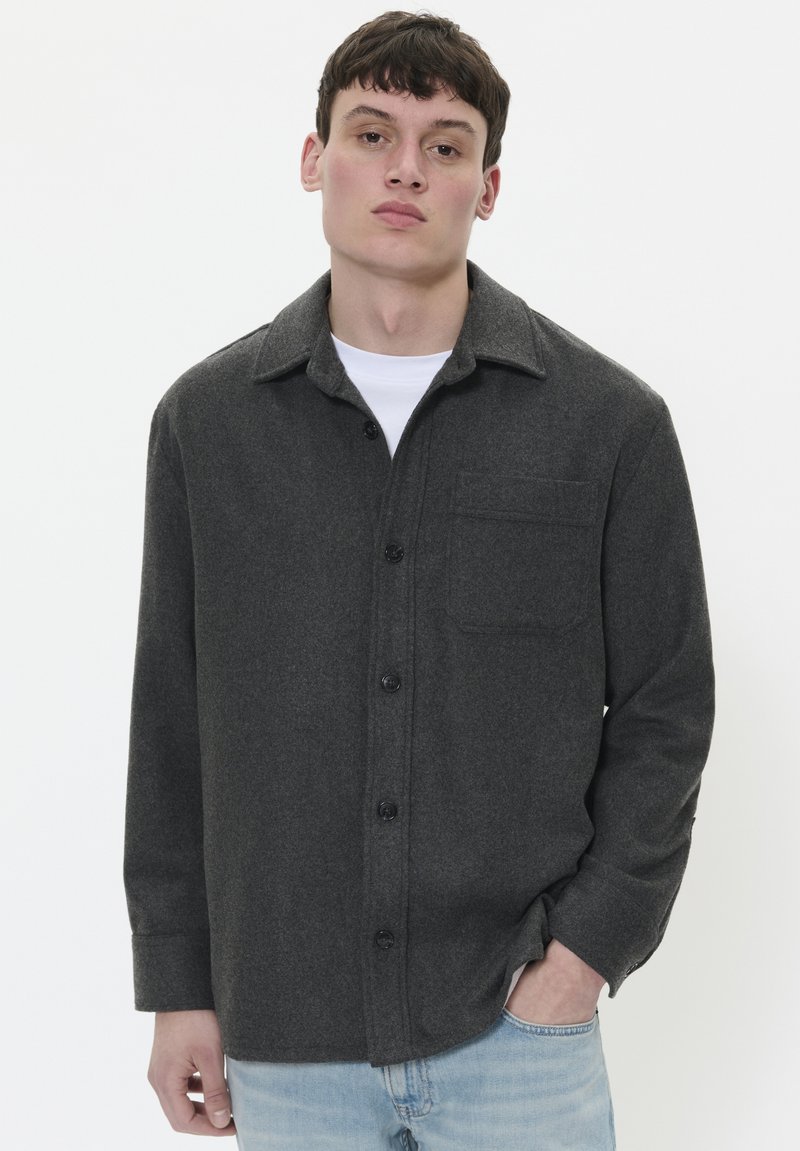 Matinique Poletna jakna - dark grey melange