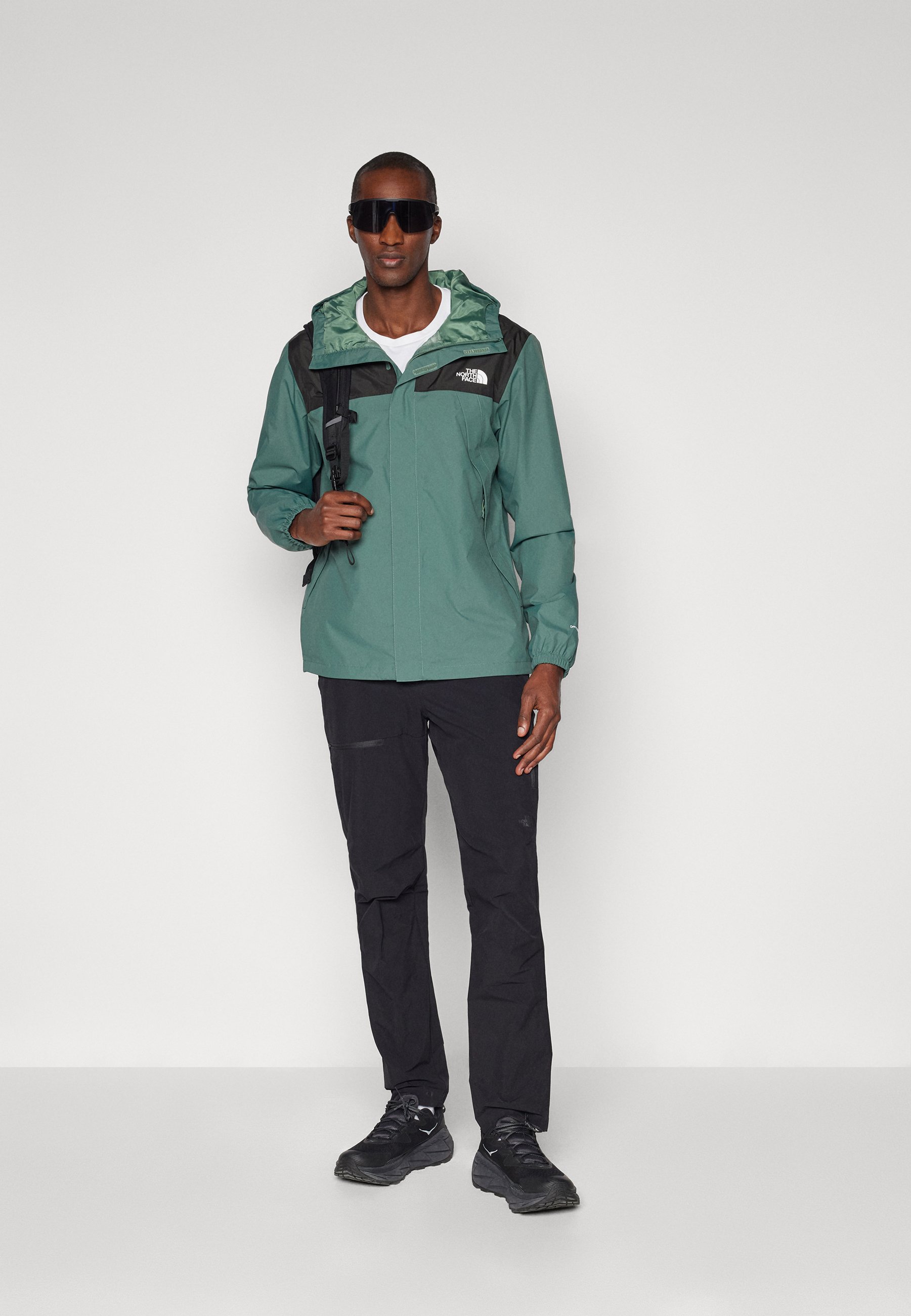 The North Face M ANTORA JACKET - Hardshell-jas - duck green/black