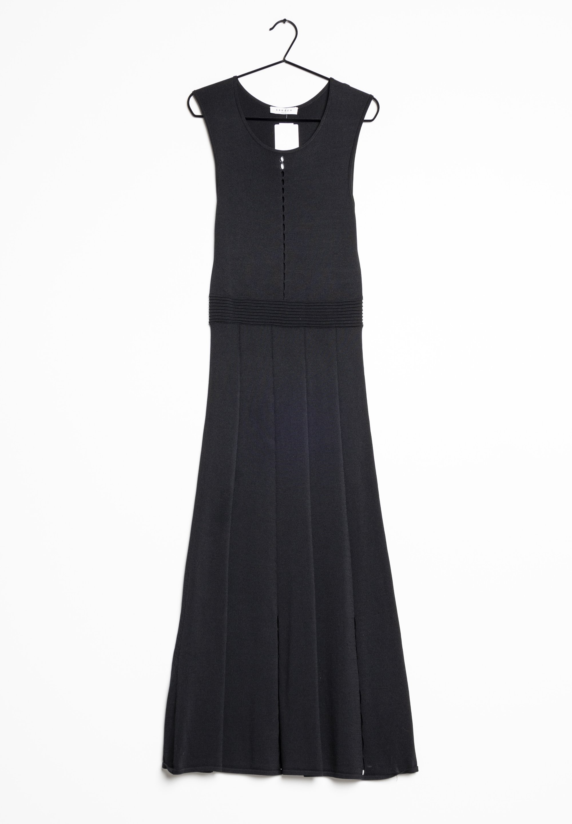 sandro Strickkleid black/schwarz (Pre-owned) - Main Image