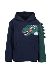 Blue Seven Felpa con cappuccio - blau