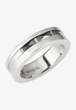 Breil CERAMIC BRICK - Anillo - black and silver coloured