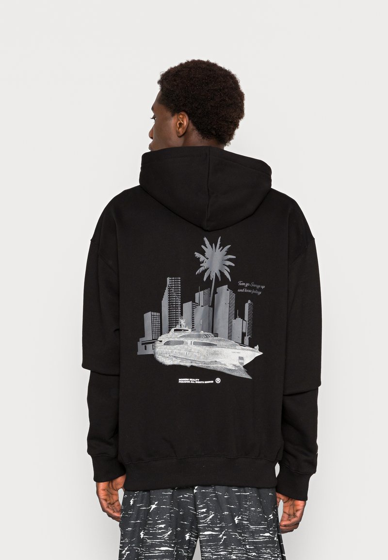 Damen Sweatshirts | Pegador MIRAMAR OVERSIZED HOODIE UNISEX Kapuzenpullover black/schwarz - ON00156 Damen Sweatshirts | Pegador MIRAMAR OVERSIZED HOODIE UNISEX Kapuzenpullover black/schwarz - ON00156