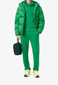Lacoste Mikina na zip - green