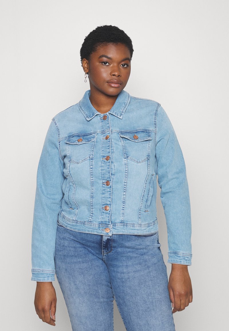 ONLY Curve ONCTIA JACKET Denim jacket light blue denim/lightblue