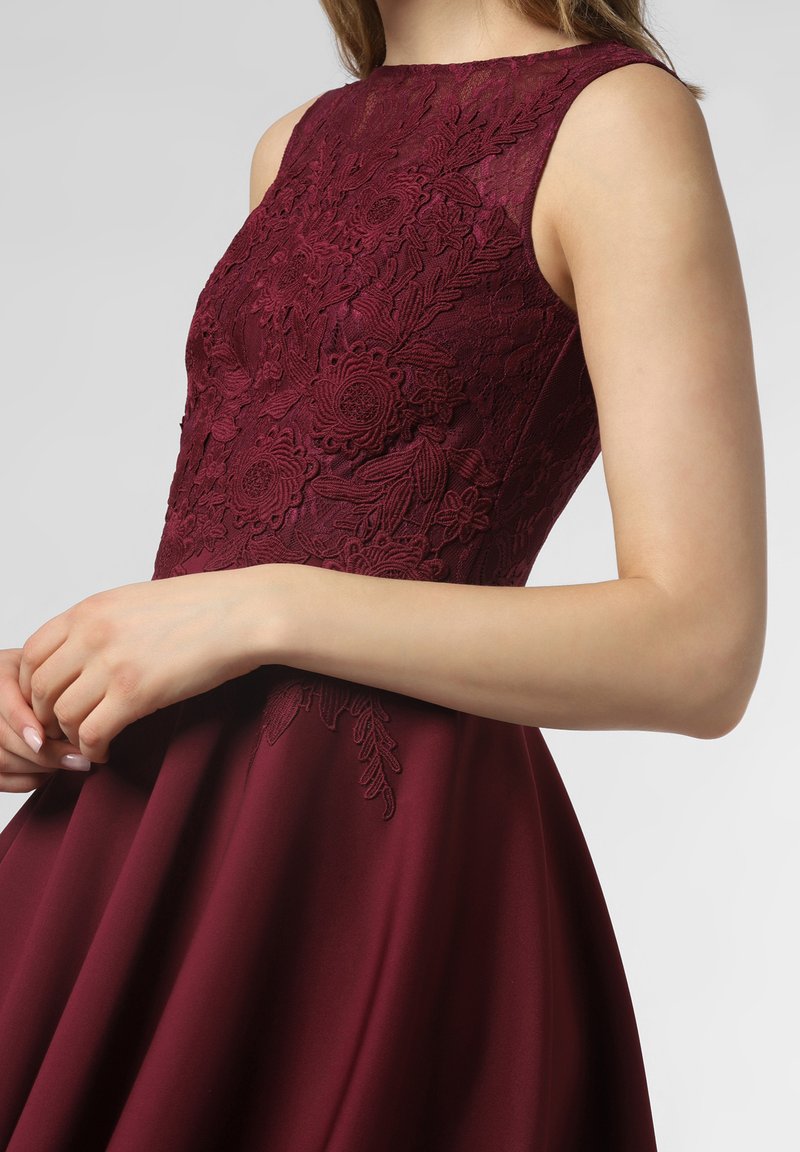Marie Lund Cocktailkleid Festliches Kleid Bordeaux Zalando De