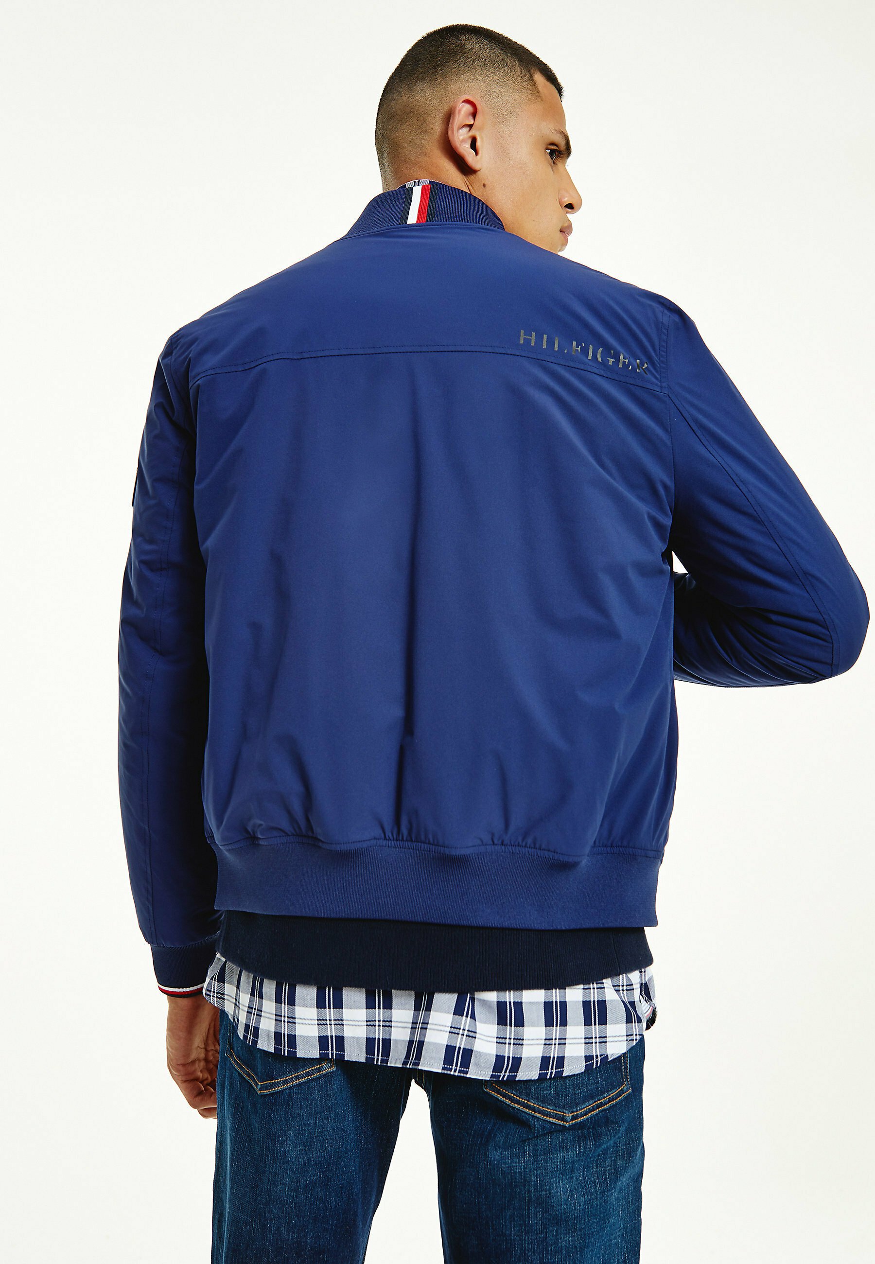 Tommy Hilfiger LOGO PATCH - Giubbotto Bomber - yale navy/blu scuro -  Zalando.it