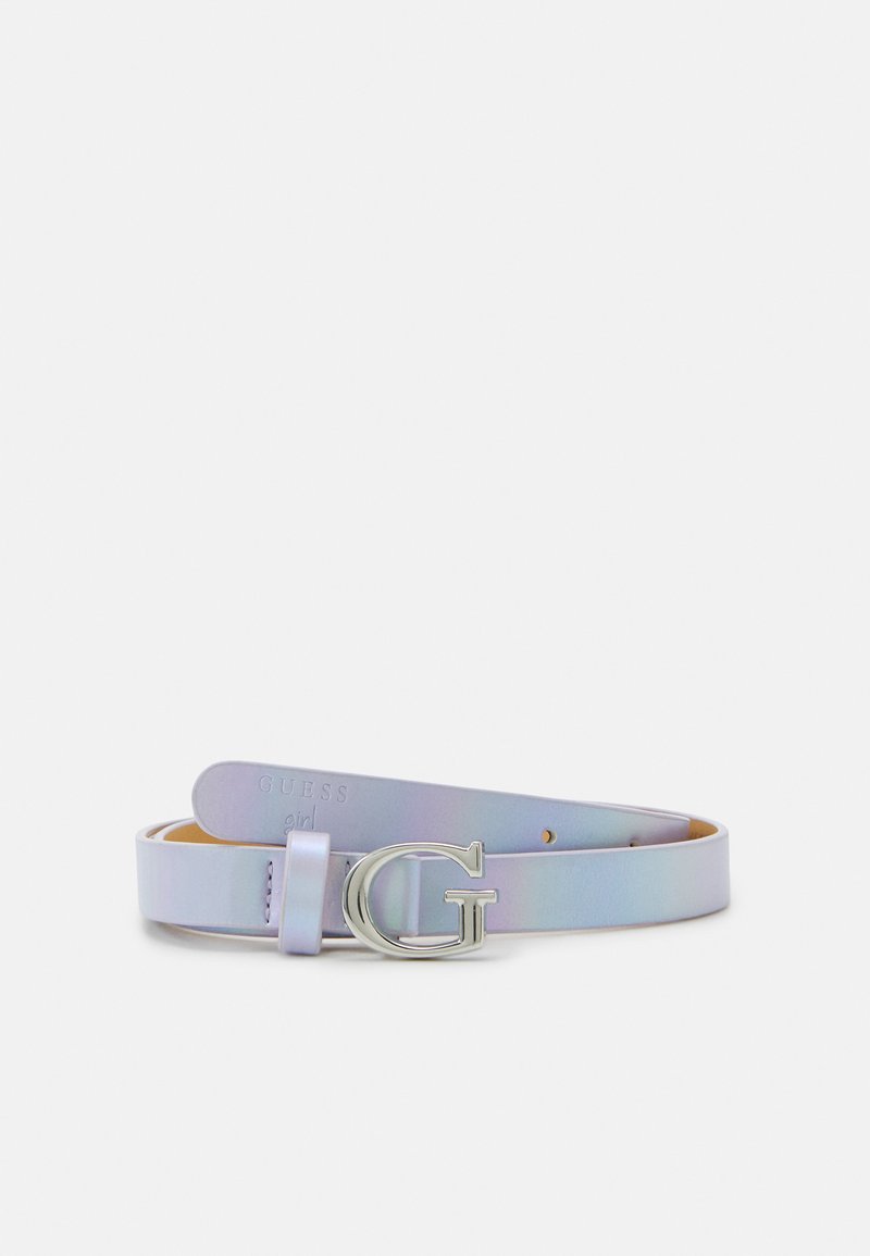 Guess UNISEX Belt foil iridescent blue/lilac Zalando.co.uk