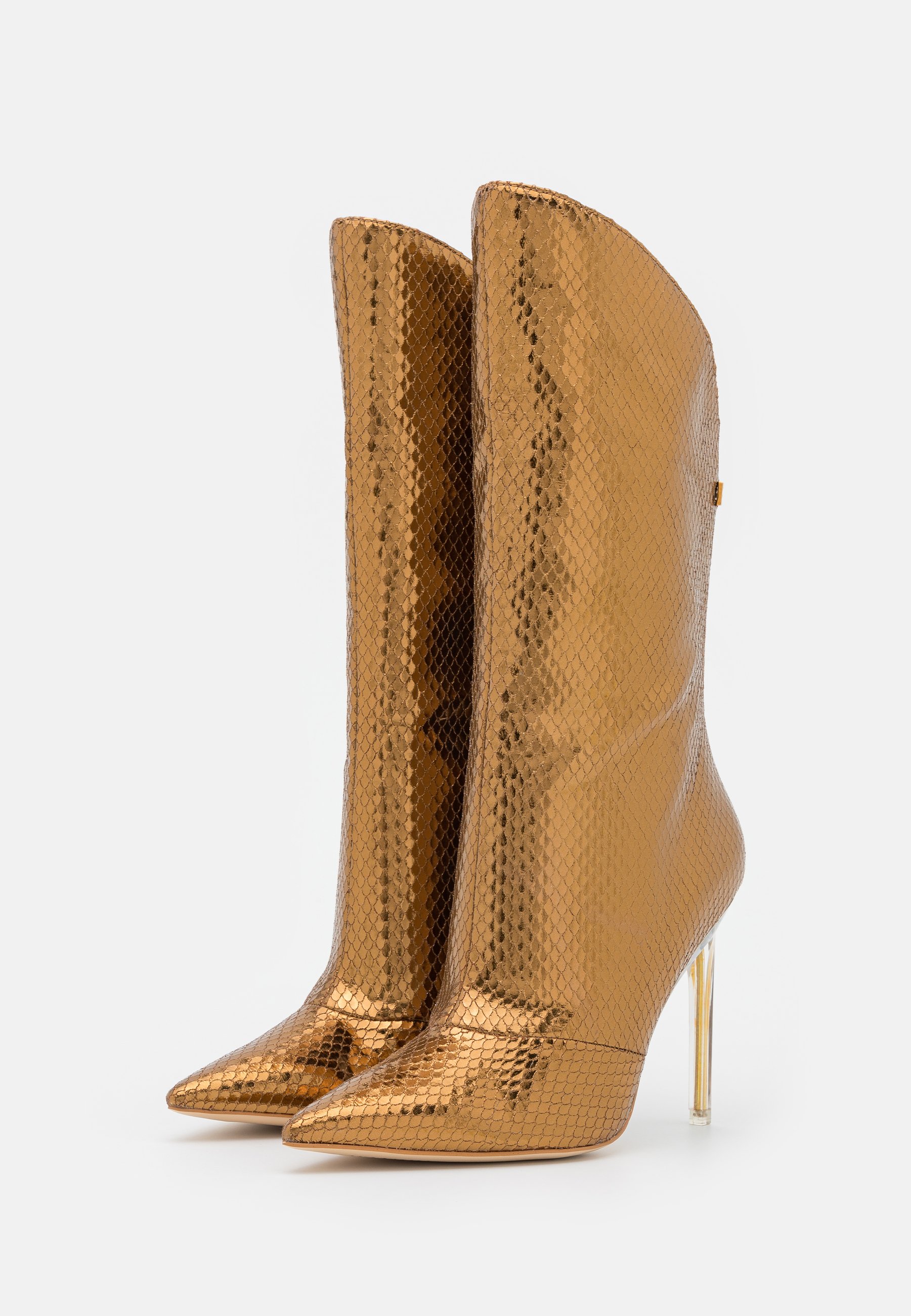 Guess SAMWELL - Botas de tacón - bronze/bronce - Zalando.es