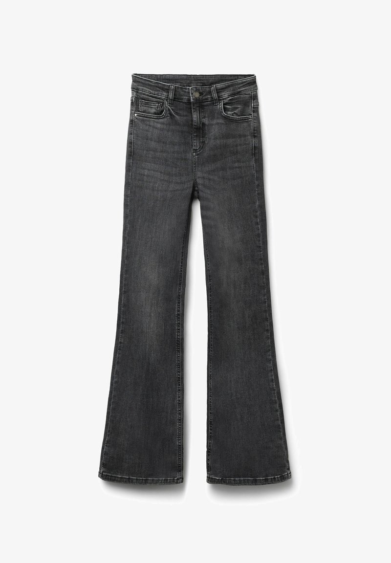 Calzedonia FLARE STRETCH Jeans a zampa Dark Grey/grigio scuro