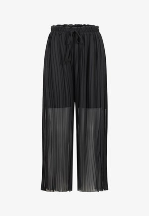 Cloud 5ive, PLISSEE CULOTTE PANTS - Stoffhose - black