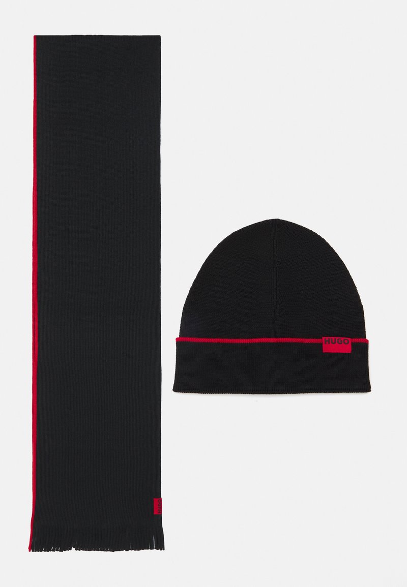 HUGO ZASCHEL UNISEX SET  - Sjal / Tørklæder - black
