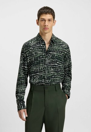 HUGO EMERO - Hemd - dark green nine