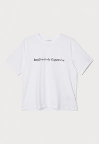 SLOGAN TEE - T-shirts med print - white