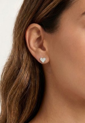 WintherStudio, HEART - Pendientes - silver-colored plated
