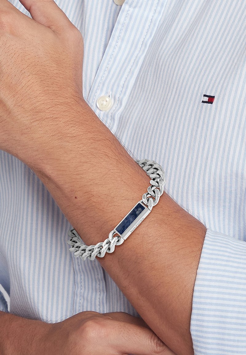 Tommy Hilfiger Pulsera - blau- und silberfarben
