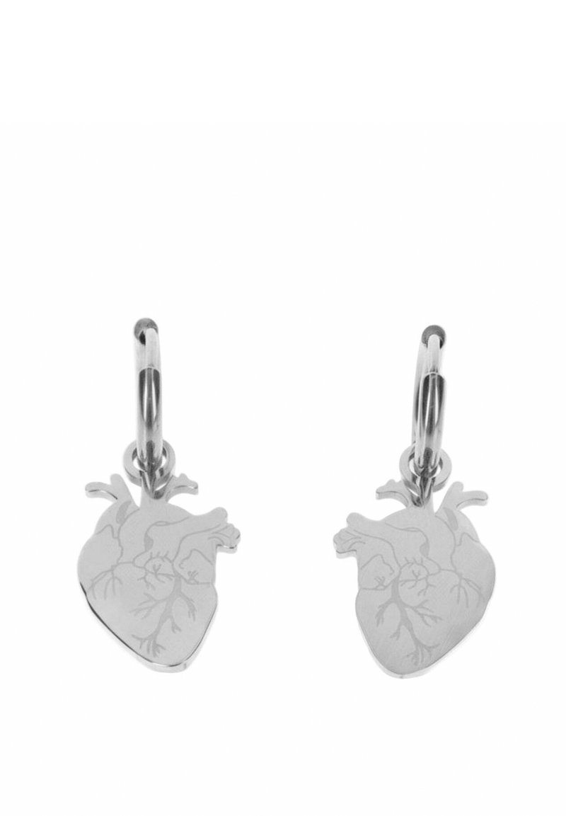 Orecchini A Cuore In Argento 925 – Vinani, Fatti A Mano, Ipoallergenici, Eleganti E Classici