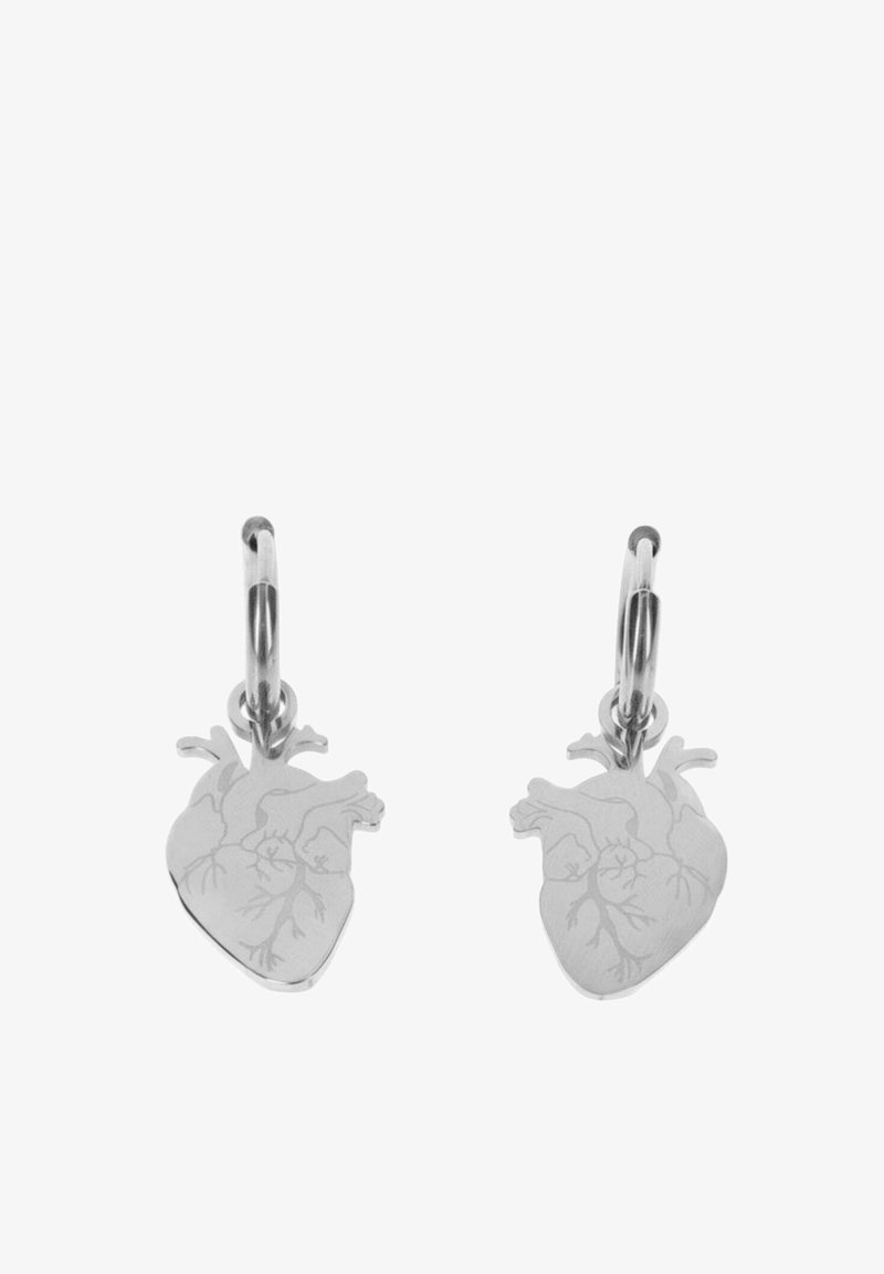 Orecchini A Cuore In Argento 925 – Vinani, Fatti A Mano, Ipoallergenici, Eleganti E Classici