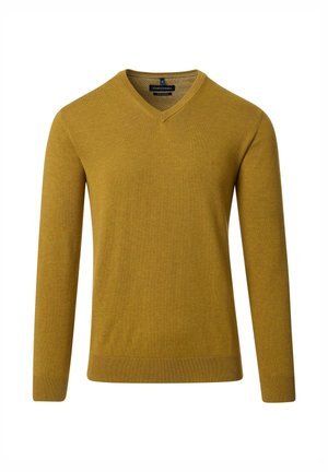 Strickpullover - gelb