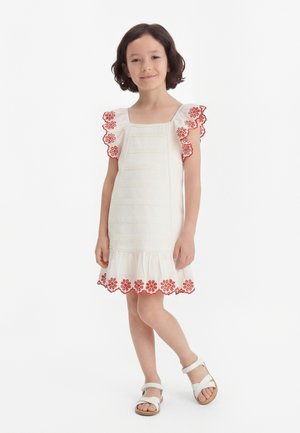 Stella McCartney Kids WOVEN DRESS - Hverdagskjole - ivory