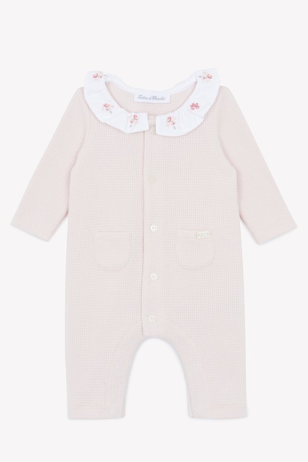COMBILONGUE - Jumpsuit - rose pâle