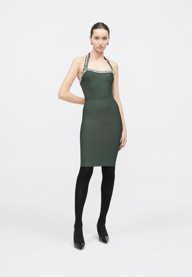 MARCIANO BY GUESS BEATRIZ BANDAGE DRESS - Cocktail dress / Party dress - serpentine green/green - Zalando.co.uk MARCIANO BY GUESS BEATRIZ BANDAGE DRESS - Cocktail dress / Party dress - serpentine green/green - Zalando.co.uk