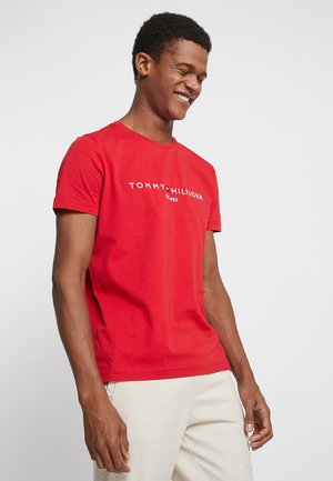 LOGO TEE - T-shirt med print - red