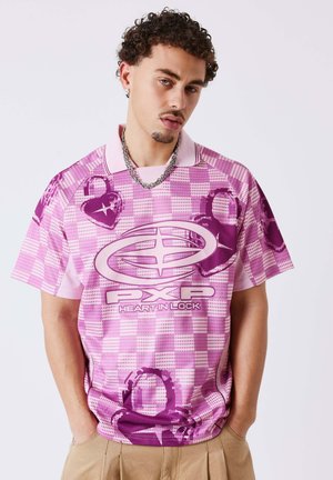 MAILLOT MANCHES LOVE STROY - Poloshirt - rose