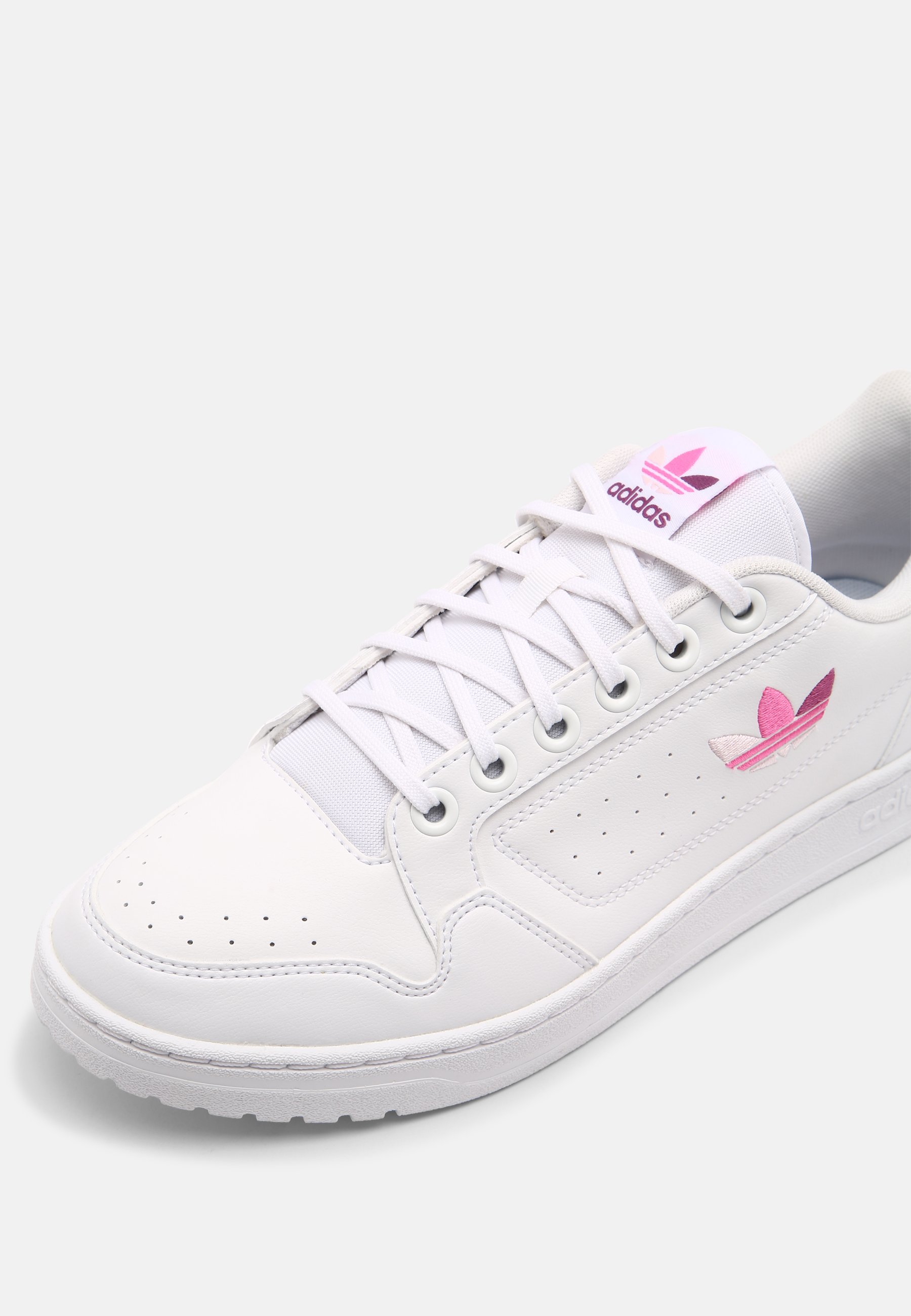 adidas Originals NY 90 UNISEX - Trainers - white/rich mauve/screaming  pink/white - Zalando.de