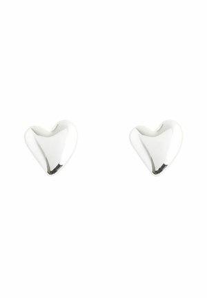 HEART STUD  - Náušnice - silver tone
