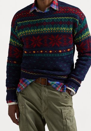 Strickpullover - dark blue