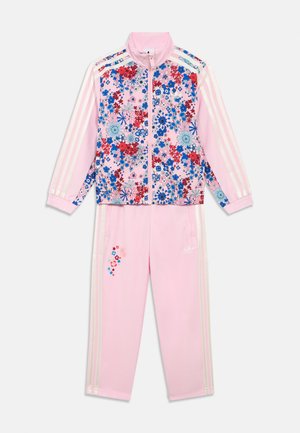 LIBERTY LONDON WOVEN SET - Trenirka - clear pink
