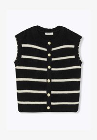 Non sélectionné, rayé noir