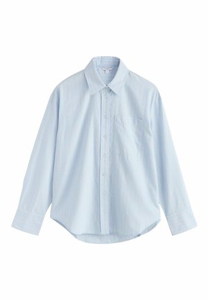 Next, REGULAR FIT - RELAXED COTTON LONG SLEEVE SHIRT . - Button-down blouse - blue white stripe