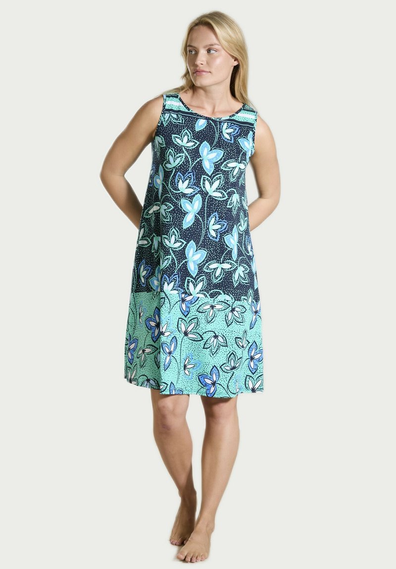 Sunflair A-LINE FLORAL - Pludmales piederums - hellblau