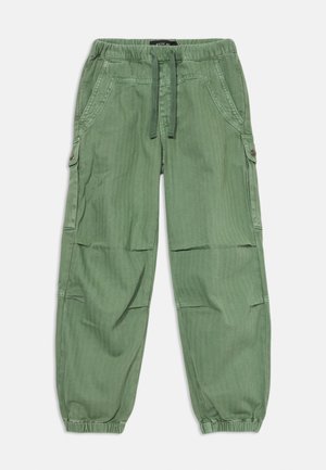 Pantaloni cargo - moss green