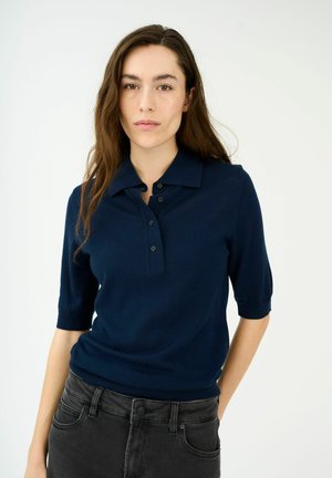 Polokošeľa - deep navy blue