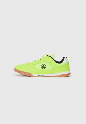 WINGER UNISEX - Chaussures de tennis toutes surfaces - neon yellow/jet black