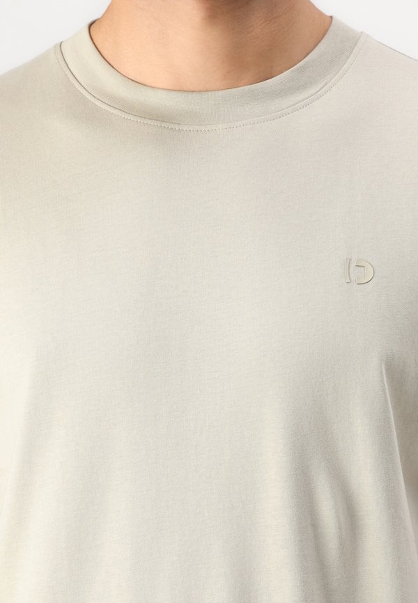 ROUNDED HEM - Basic T-shirt - beige abbey stone3