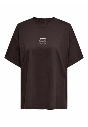 ONLVIVVI LOVELY - T-shirts print - seal brown