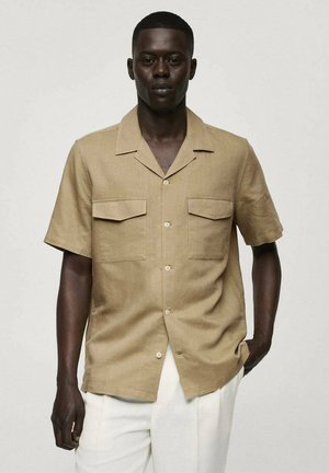 Mango Košeľa - khaki