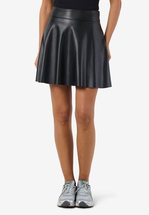 Noisy May NMANDY FLARED SKIRT - Gonna a campana - black