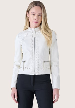 Camomilla Italia Faux leather jacket - white