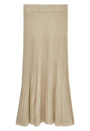 A-line skirt - beige