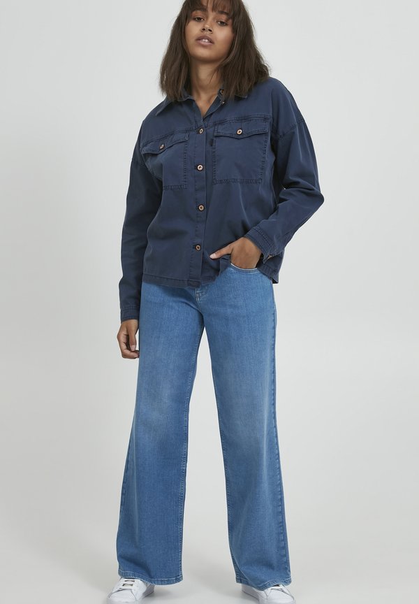 PZLENE - Button-down blouse - moonlit ocean3