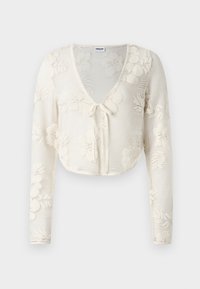 NMKLEA TIE CARDIGAN - Chaqueta de punto - birch
