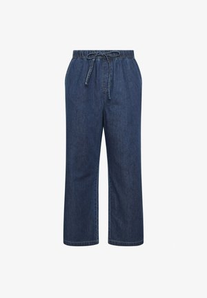 Yours Clothing, WIDE LEG JEANS - TROUSER - Wide leg - navy blue