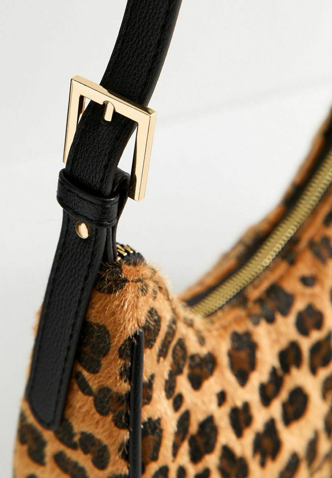 Borsa Hobo Leopardo In Tela - Grande Capacità, Tracolla Morbida Per Donna, Perfetta Per Lavoro E Viaggio, 49x34x16 Cm