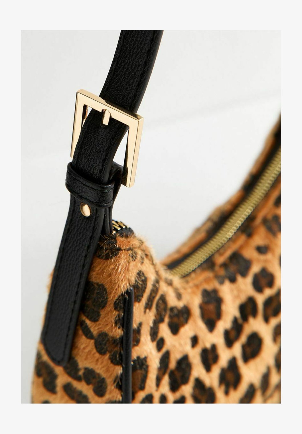 Borsa Hobo Leopardo In Tela - Grande Capacità, Tracolla Morbida Per Donna, Perfetta Per Lavoro E Viaggio, 49x34x16 Cm